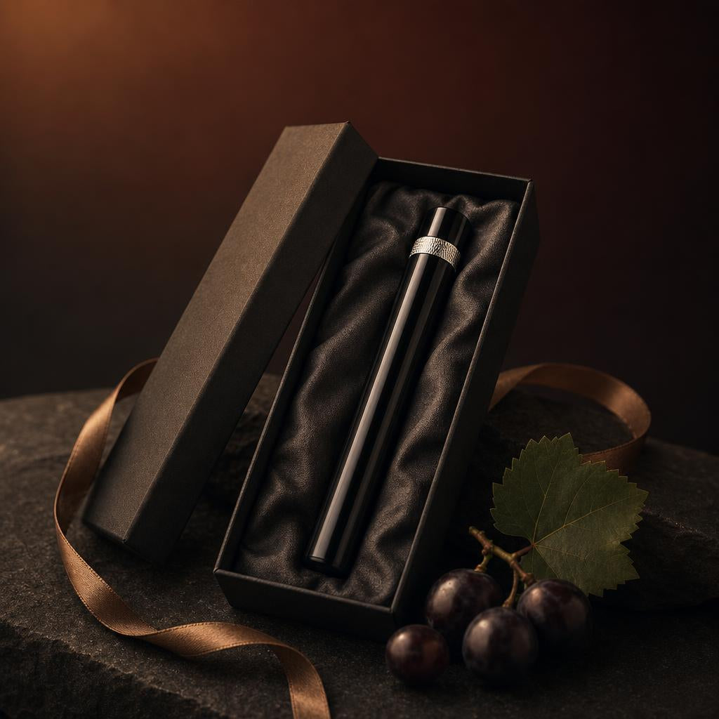 Uvanomi Kit de Vino 4 en 1 | Abridor, Cortador, Vertedor y Tapón