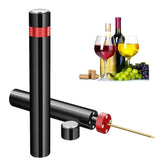 Uvanomi Kit de Vino 4 en 1 | Abridor, Cortador, Vertedor y Tapón